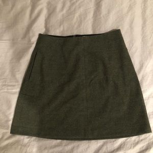 Aritzia Wilfred A-line mini skirt
